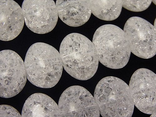 Cracked Crystal, Nugget Gemstone Beads