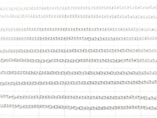 Silver925 Cable Chain 1.3mm Pure Silver Finish 10cm