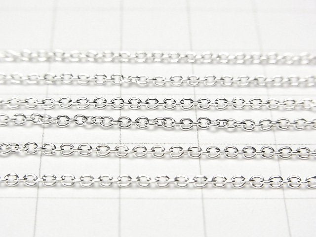 Silver925 Cable Chain 1.5mm Pure Silver Finish 10cm