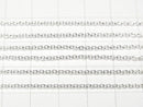 Silver925 Cable Chain 1.5mm Pure Silver Finish 10cm