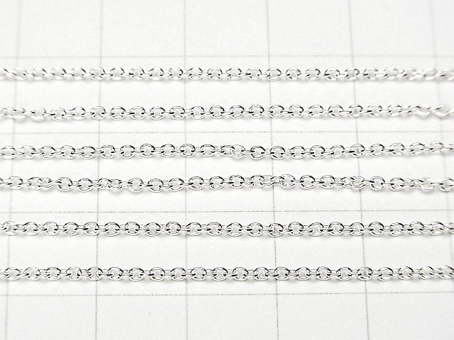 Silver925 Cable Chain 1.5mm Pure Silver Finish 10cm