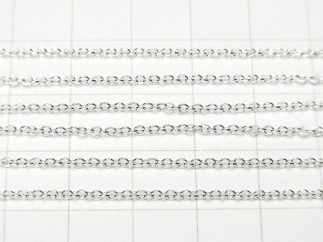 Silver925 Cable Chain 1.5mm Pure Silver Finish 10cm