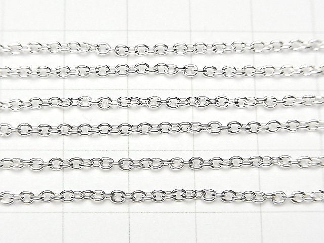 Silver925 Cable Chain 2.0mm Pure Silver Finish 10cm