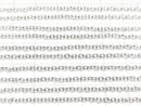 Silver925 Cable Chain 2.0mm Pure Silver Finish 10cm