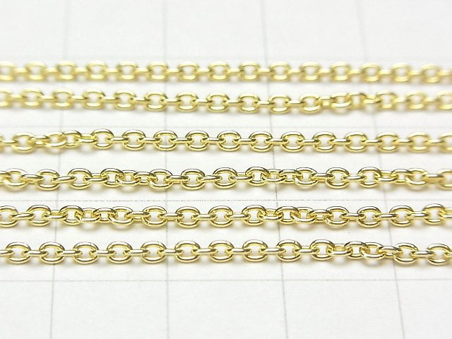 Silver925 Cable Chain 2 mm 18 KGP 10 cm $1.39!