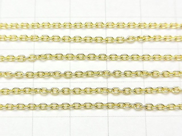 Silver925 Cable Chain 2 mm 18 KGP 10 cm $1.39!