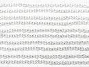 Silver925 Cable Chain 2.3mm Pure Silver Finish 10cm