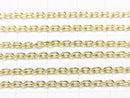 Silver925 Cable Chain 2.3mm 18KGP 10cm