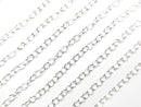 Silver925 Long Cable Chain 1.8mm Pure Silver Finish 10cm