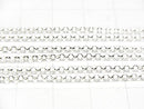 Silver925 Roro chain 2.0 mm sterling silver Finish 10 cm $0.99!