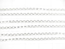 Silver925 Roro chain 2.0 mm sterling silver Finish 10 cm $0.99!