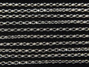 Silver925 Rolo Chain 2.0mm Rhodium Plated 10cm