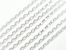 Silver925 Long Rolo Chain 1.8mm Pure Silver Finish 10cm