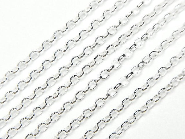 Silver925 Long Rolo Chain 1.8mm Pure Silver Finish 10cm