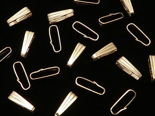 14KGF Bail 8x2.2x3mm 5pcs