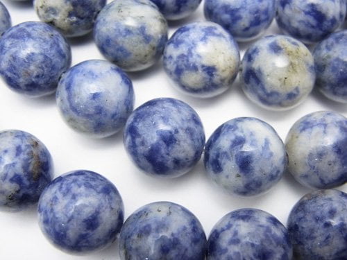 Round, Sodalite Gemstone Beads