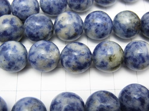 1strand $9.79! Brazil Sodalite Round 12mm 1strand beads (aprx.14inch / 35cm)