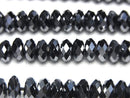 [Video]Terahertz Faceted Button Rondelle 7x7x3.5mm half or 1strand beads (aprx.15inch/37cm)