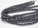 [Video]Terahertz  Faceted Button Rondelle 10x10x6mm  half or 1strand beads (aprx.15inch/38cm)