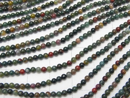 [Video] 1strand $4.79! Bloodstone  Round 2mm 1strand beads (aprx.15inch/38cm)