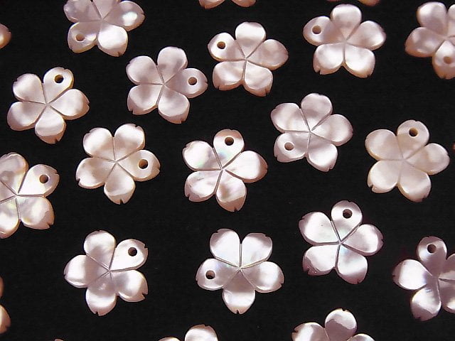 Flower, Mother of Pearl (Shell Beads) Pearl & Shell Beads