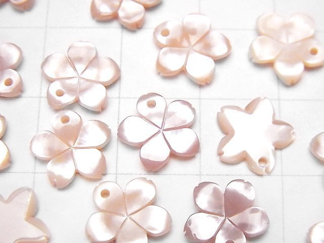 [Video] High Quality Pink Shell AAA Flower [6mm][8mm][10mm][12mm][14mm] 3pcs