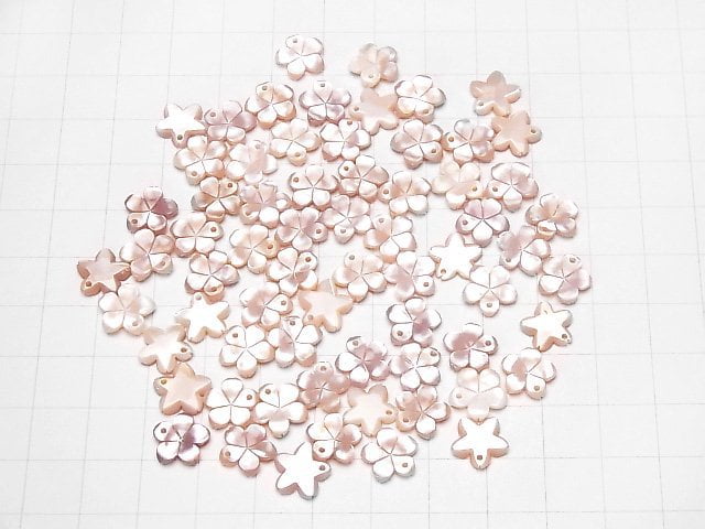 [Video] High Quality Pink Shell AAA Flower [6mm][8mm][10mm][12mm][14mm] 3pcs