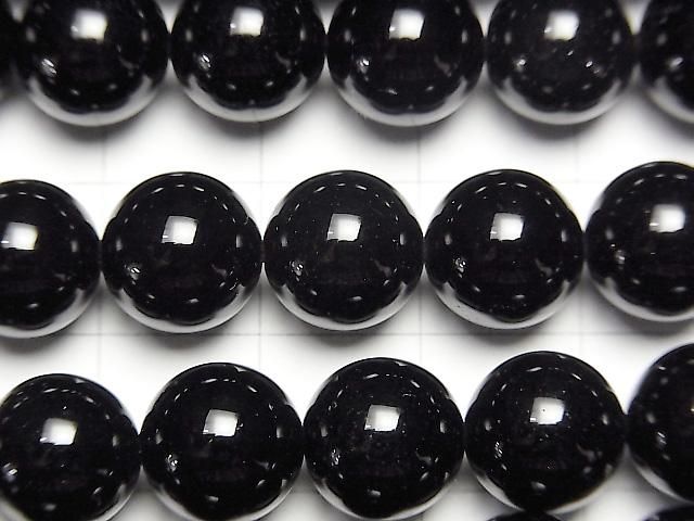 [Video] Russia Morion Crystal Quartz AAA Round 10mm 1/4 or 1strand beads (aprx.15inch/36cm)