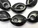 1strand $13.99! Onyx  Marquise 25x18x7mm 1strand beads (aprx.15inch/38cm)