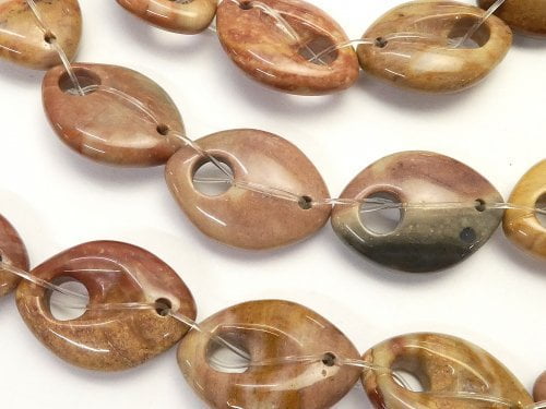 Jasper, Marquise Gemstone Beads