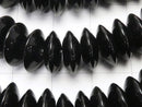 Onyx  Rondelle 10x10x4mm half or 1strand beads (aprx.15inch/38cm)