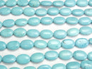 Magnesite Turquoise  Oval 18x13x5mm 1strand beads (aprx.15inch/37cm)