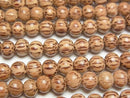 Wood Beads  Round 6mm 1strand beads (aprx.15inch/38cm)