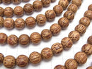 1strand $3.19! Wood Beads  Round (Semi Round )10mm 1strand beads (aprx.15inch/38cm)