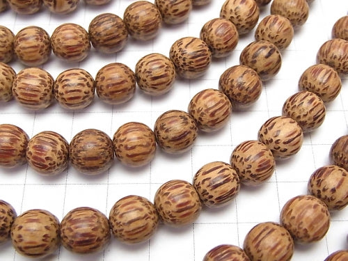 1strand $3.19! Wood Beads  Round (Semi Round )10mm 1strand beads (aprx.15inch/38cm)