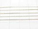 [Video][K10 Yellow Gold] Cut Cable Chain NO.1 0.65mm [40cm][45cm] Necklace 1pc