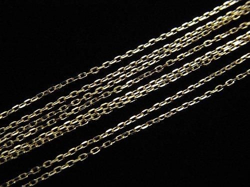 [Video][K10 Yellow Gold]Cut Cable Chain NO.2 [40cm][45cm]Necklace 1pc