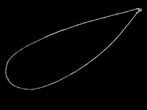 [Video][K10 Yellow Gold]Cut Cable Chain NO.2 [40cm][45cm]Necklace 1pc
