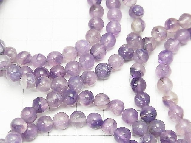 [Video]1strand $14.99! Quartz Charoite (Angel Silica) AA Round 6 mm 1strand (Bracelet)