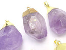 Accessories, Amethyst, Nugget, Pendant Gemstone Beads