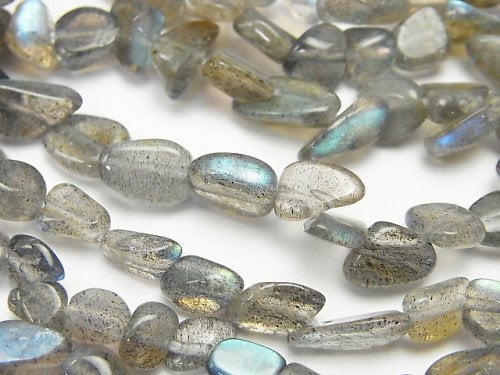 Labradorite, Nugget Gemstone Beads