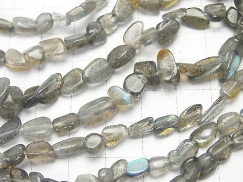 1strand $8.79! Labradorite AAA--AA++ Small Size Nugget  1strand beads (aprx.15inch/38cm)