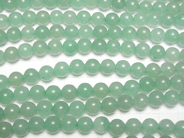 [Video] Green Aventurine Round 8mm 1strand beads (aprx.15inch/36cm)