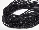 1strand $7.79! Onyx  Rondelle 4x4x2mm 1strand beads (aprx.15inch/38cm)