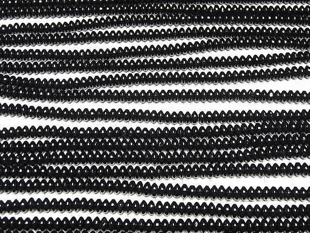 Onyx  Rondelle 5x5x2mm 1strand beads (aprx.15inch/37cm)
