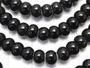 1strand $6.79! Onyx  Rondelle 6x6x4mm 1strand beads (aprx.15inch/36cm)