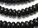 1strand $7.79! Onyx  Rondelle 8x8x4mm 1strand beads (aprx.15inch/38cm)
