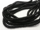 1strand $7.79! Onyx  Rondelle 8x8x4mm 1strand beads (aprx.15inch/38cm)