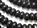 Onyx, Roundel Gemstone Beads