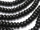 Onyx  Rondelle 10x10x6mm half or 1strand beads (aprx.15inch/36cm)